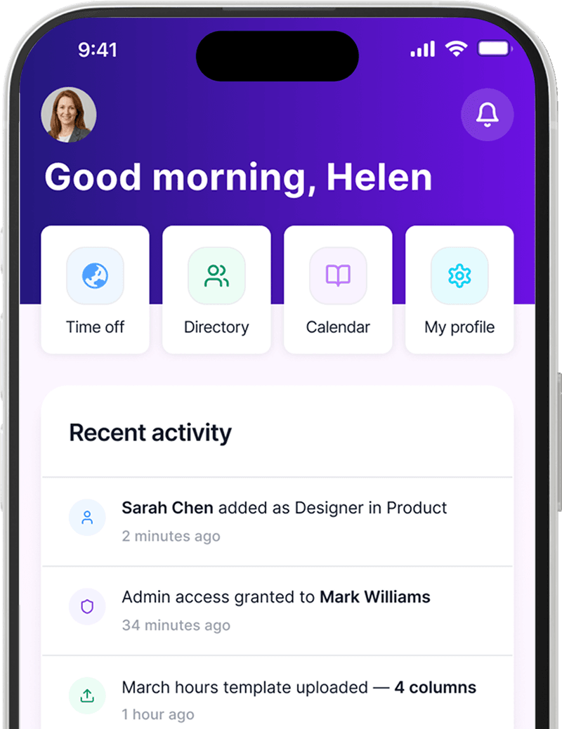 Xertilox HR mobile app